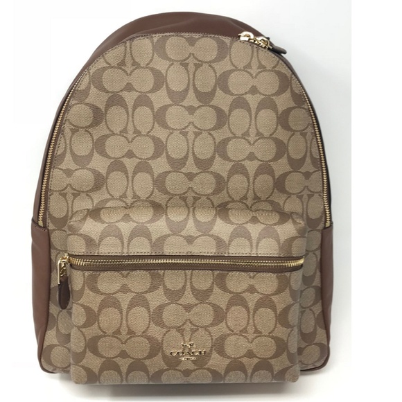 [View 43+] Coach Bag Brown Backpack